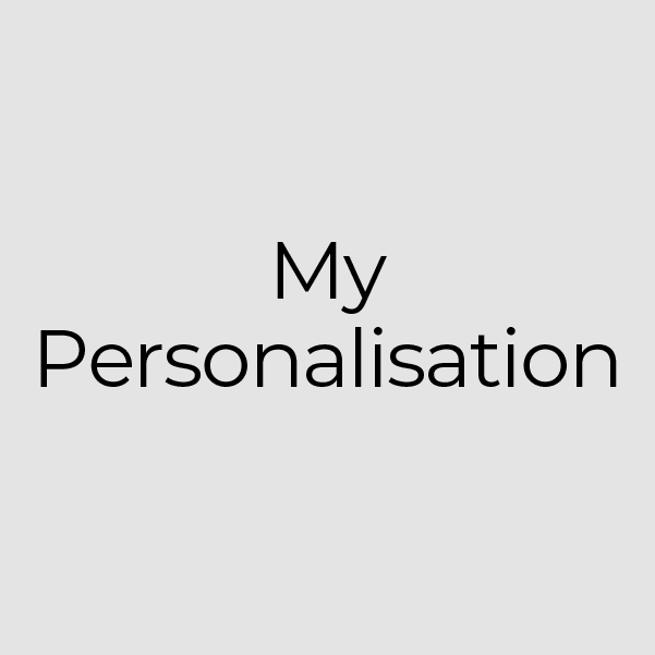 My Personalisation